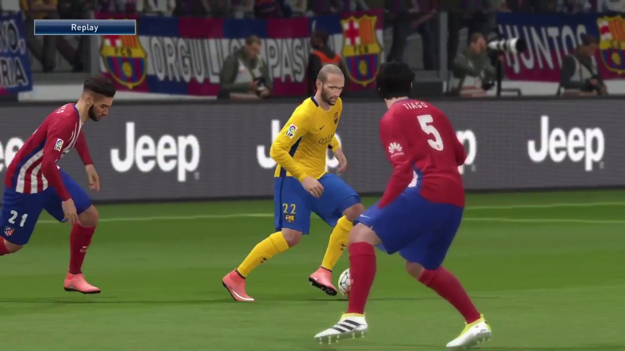 | Barcelona vs Atletico Madrid (PS4) PES 2016 | PS4 HD 2016 برشلونه و اتلتيكو مدريد بيس |