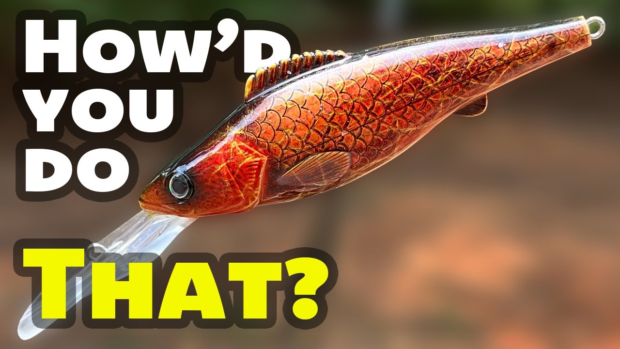 Lure Painting - How I accidentally created an ancient looking lure