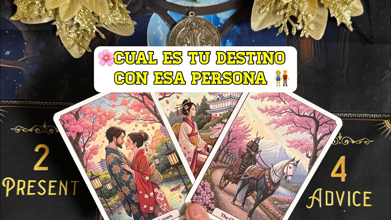 🌸CUÁL ES TU DESTINO🔮CON ESA PERSONA 🧍‍♂️ DE TU INTERÉS 🥰TAROT INTERACTIVO 🔮