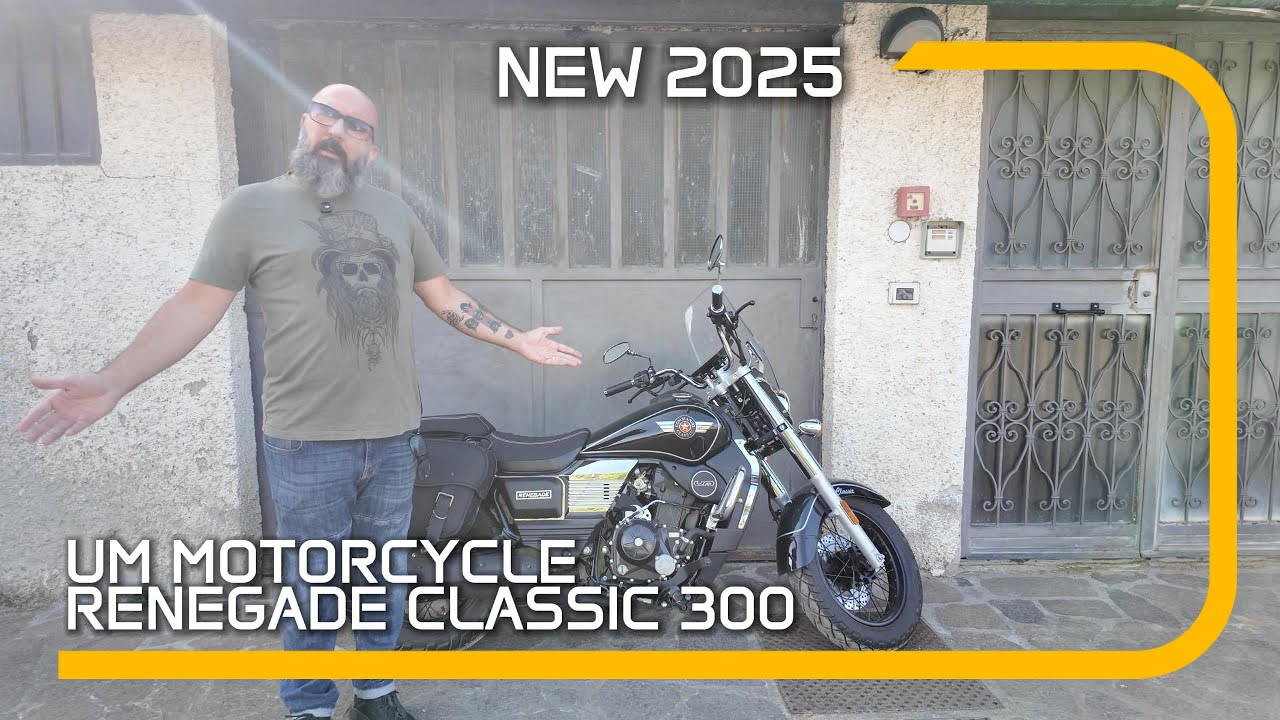 Porto la nuova UM Renegade Classic 2025 a spasso per Firenze!!!!