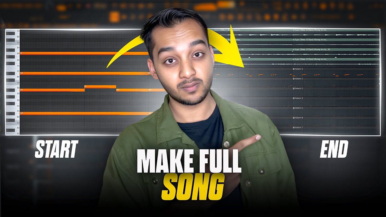 MAKING PRO SONG FROM START TO END