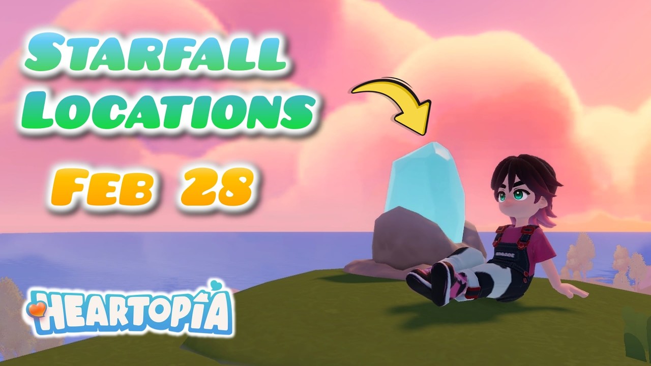 Meteor Shower: All Starfall and Doris Location on Feb 28 in Heartopia