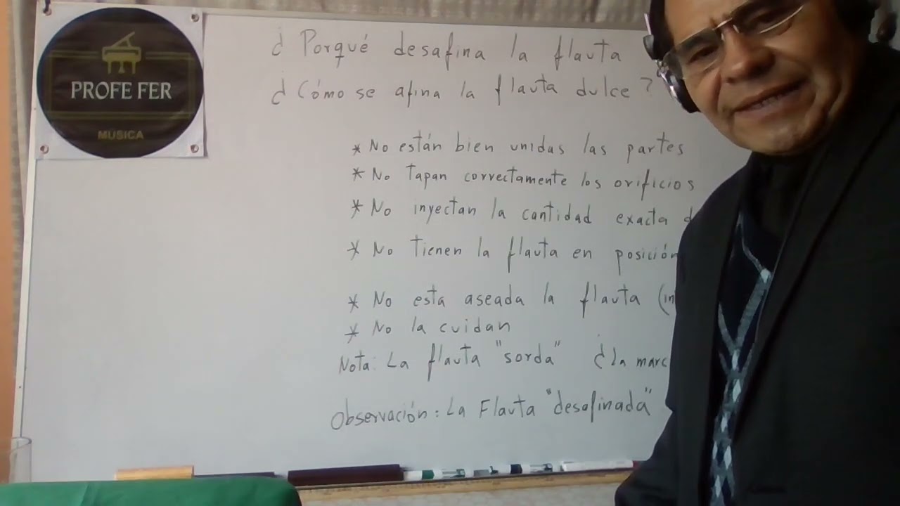 8. ¿Porqué desafina la flauta dulce? ¿Cómo se afina la flauta dulce?
