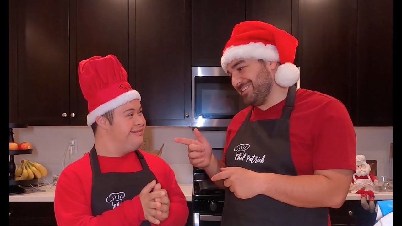FIRST Time Baking Holiday Cookies Together