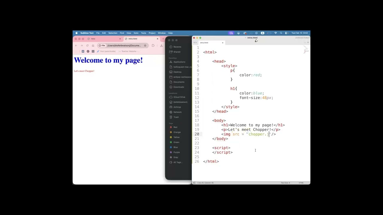 Intro to Javascript