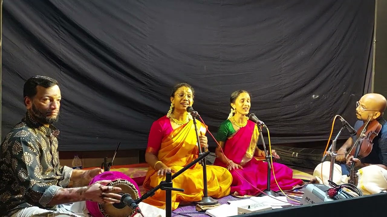Nagumomu ganale | Abheri raga | Aadi thalam | Thyagarajaswami Composition |thodupuzha sisters