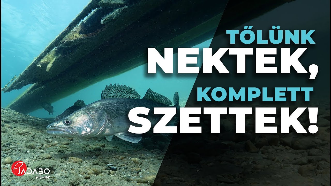 Jadabo pergető szett: állóvizi akadós süllős válogatás