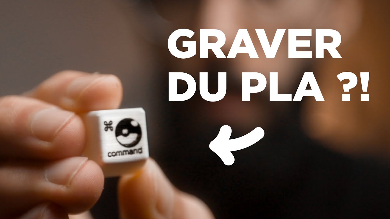 Comment graver du PLA pour vos impressions 3D ! (Projet Setup 