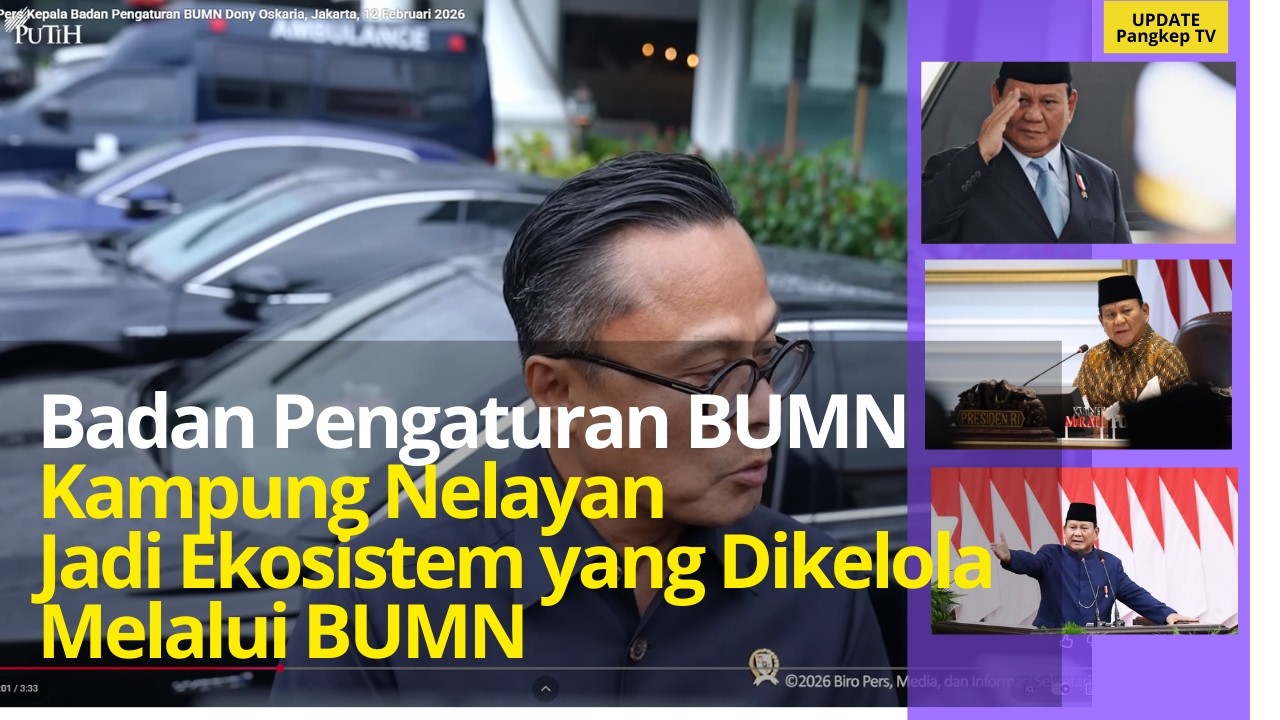 Kampung Nelayan akan Jadi Ekosistem yang Dikelola Melalui BUMN