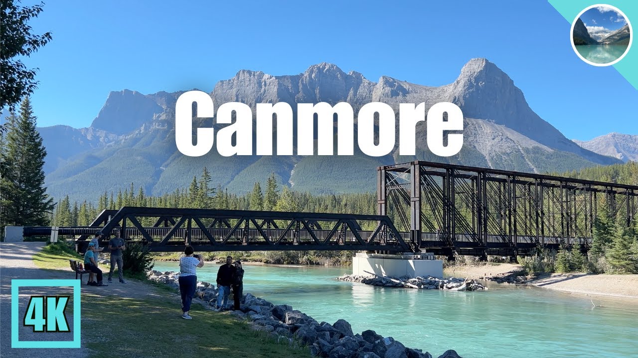 Relaxing Morning Walk In Beautiful Canmore 🇨🇦 (Summer 2025)
