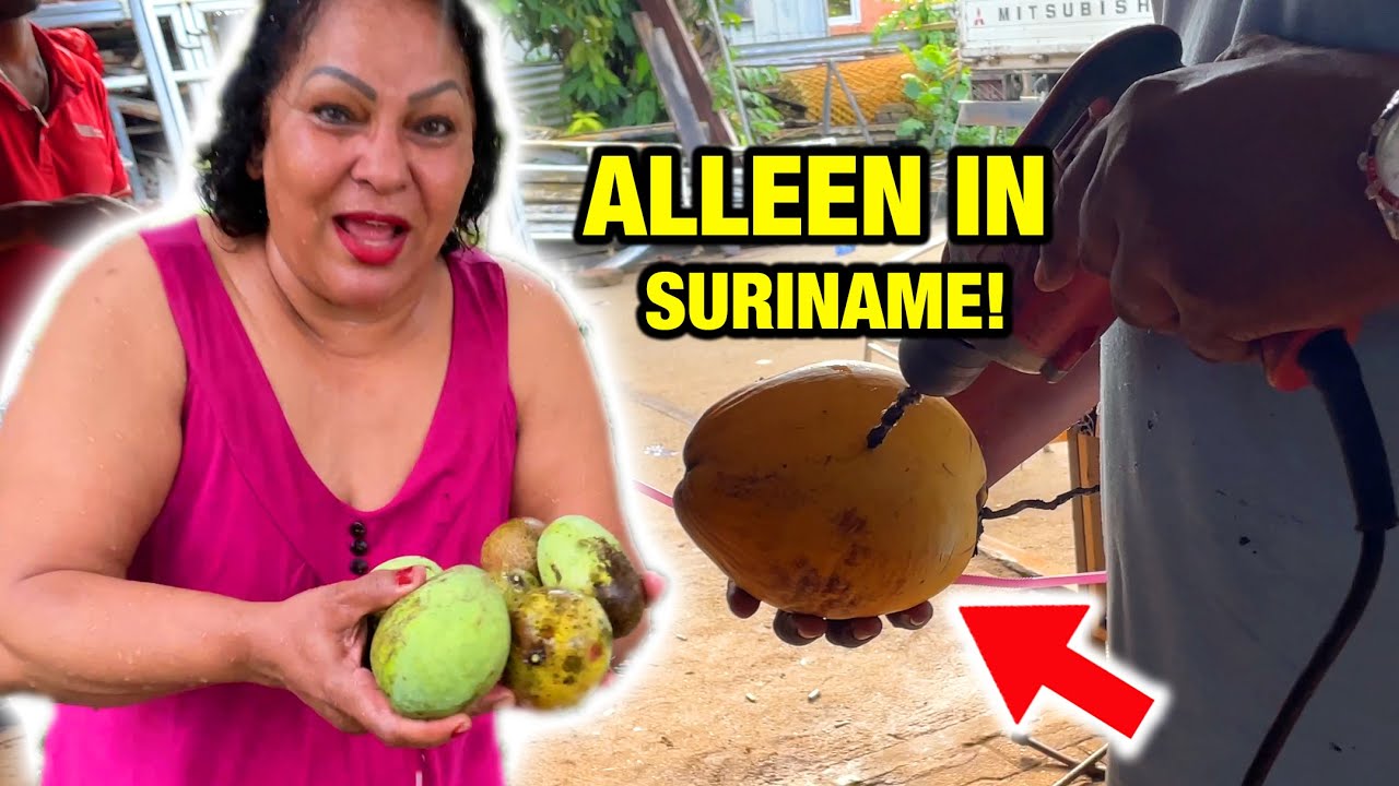 Ik Ben In De Surinaamse Regen Manja Aan Het Plukken