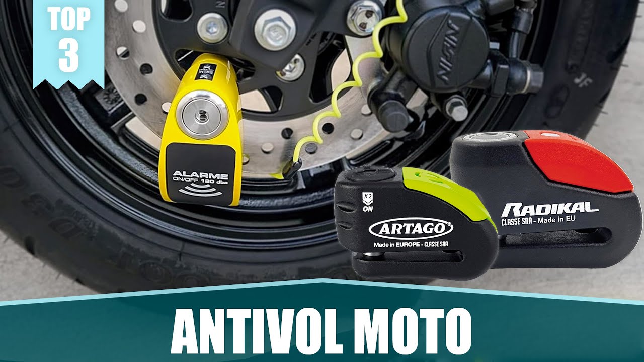 MEILLEURS ANTIVOLS BLOQUE-DISQUE MOTO &ndash; TOP 3 COMPARATIF