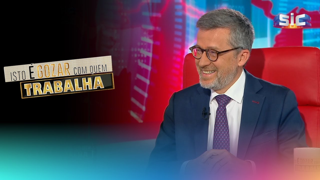 Carlos Moedas oferece presente inusitado a Ricardo Araújo Pereira