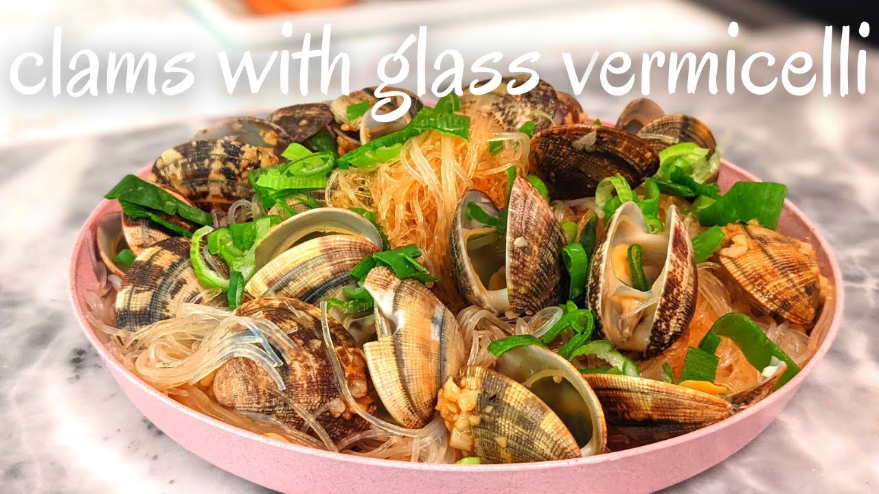 Air Fryer Clams & Glass Vermicelli | Gluten, Dairy & Soy Free