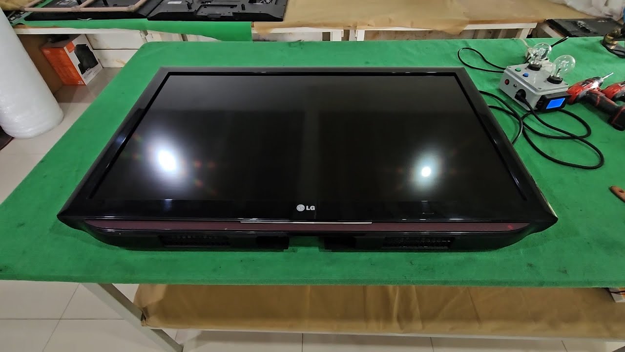 CONSERTANDO TV LG 42LD460 - PASSO A PASSO.