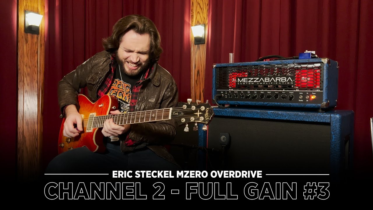 Eric Steckel MZero Overdrive, Clip 8. Channel 2 - Full gain, pt.3