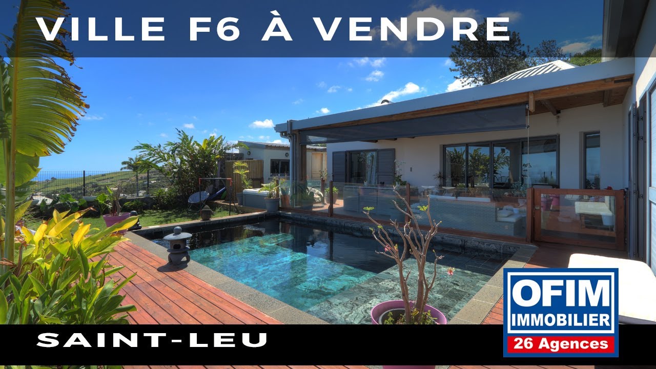 🏡 Vidéo vente maison avec piscine 974 Saint-Leu | Ile de La Réunion