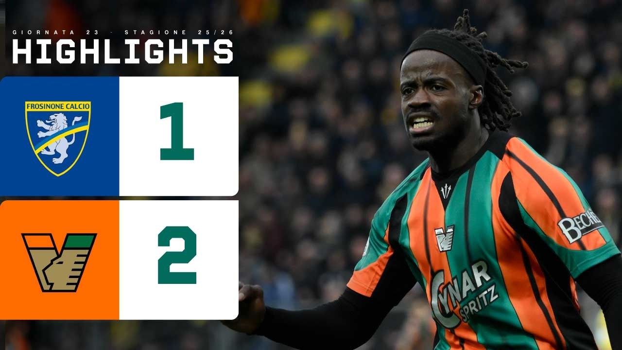 Frosinone-Venezia 1-2 | I LAGUNARI vincono allo Stirpe e volano primi | HIGHLIGHTS Serie BKT