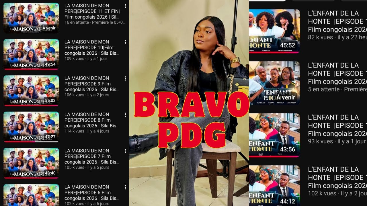 BRAVO PDG SILA BISALU L’ACTRICE DU ROLE PRINCIPAL
