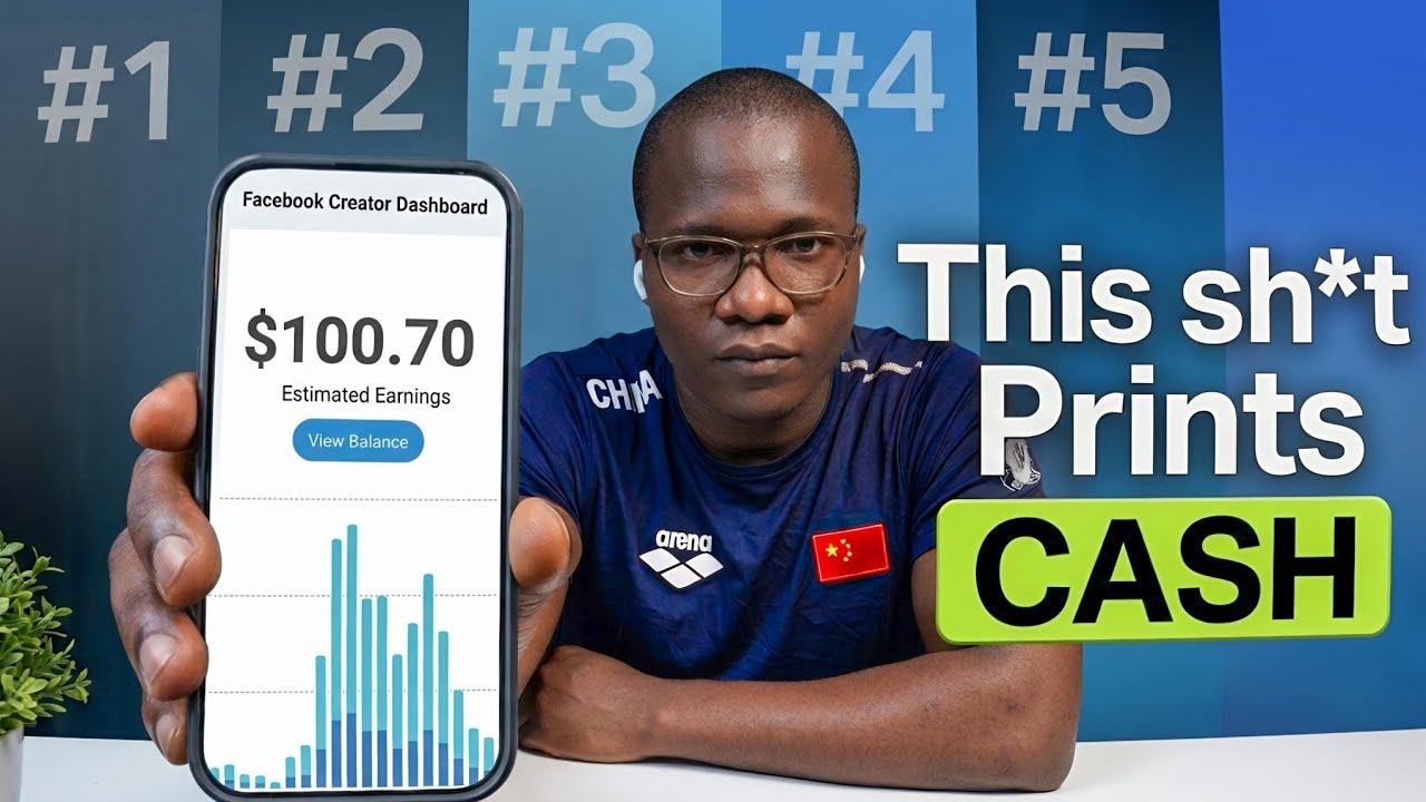 How I'd Make Money Online in Nigeria clipping viral videos on Facebook with my smartphone in 2026