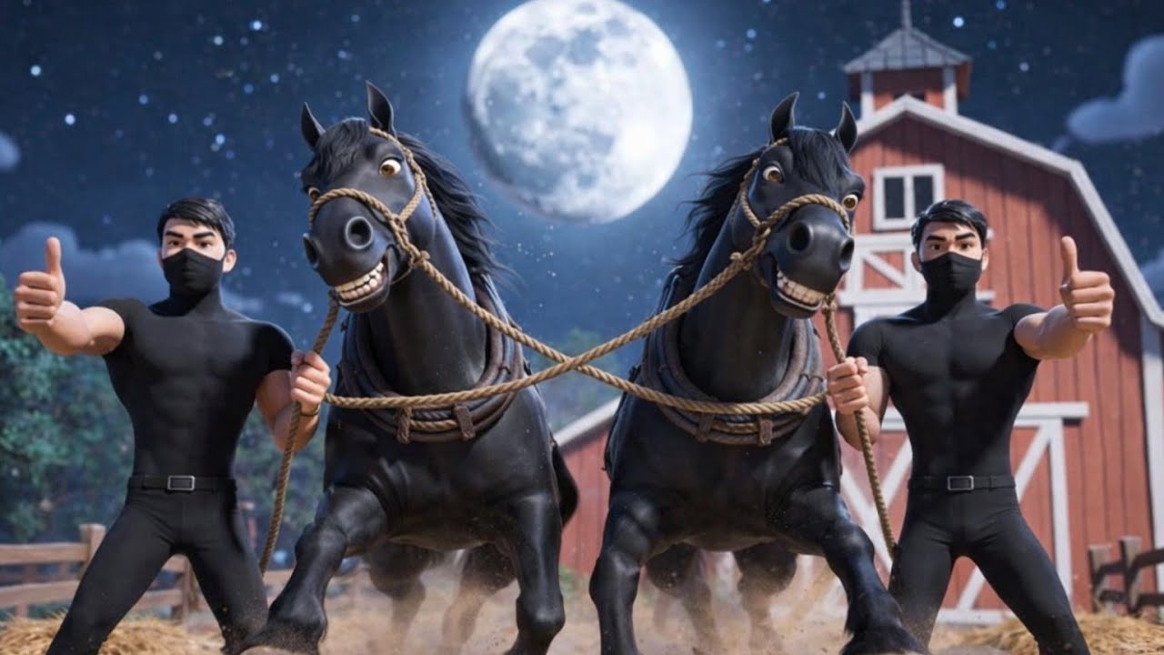 “The Farmhouse Heist: MacDonald’s Adventure”Thieves story + farm + hero vibe
