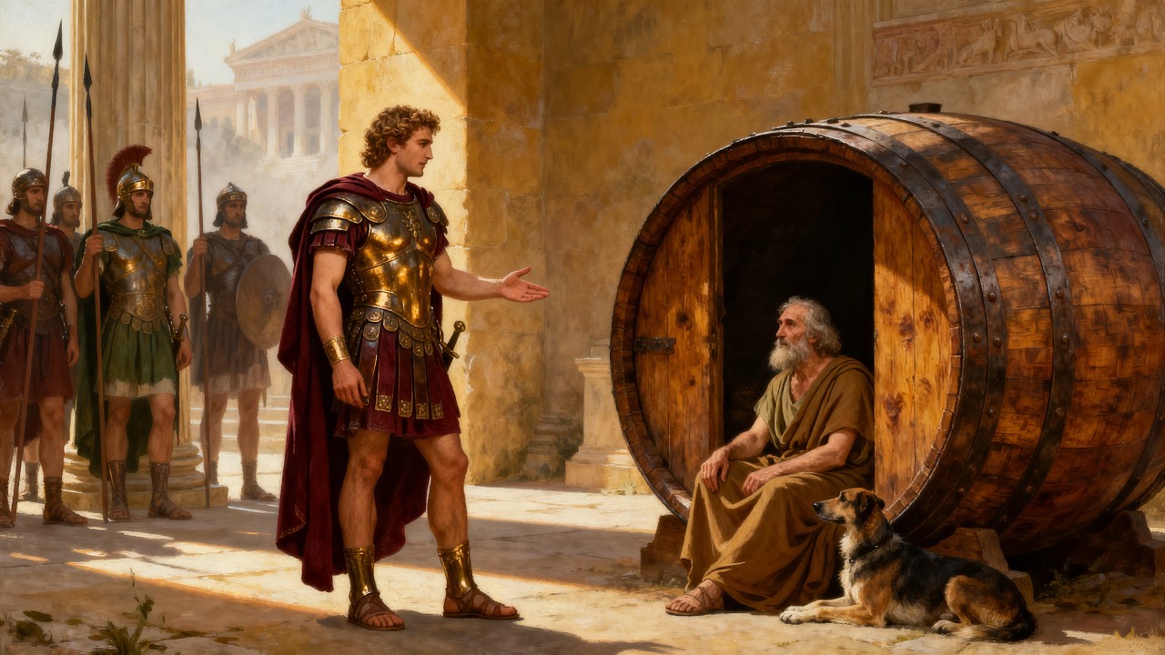 Empire and Freedom - Alexander the Great & Diogenes