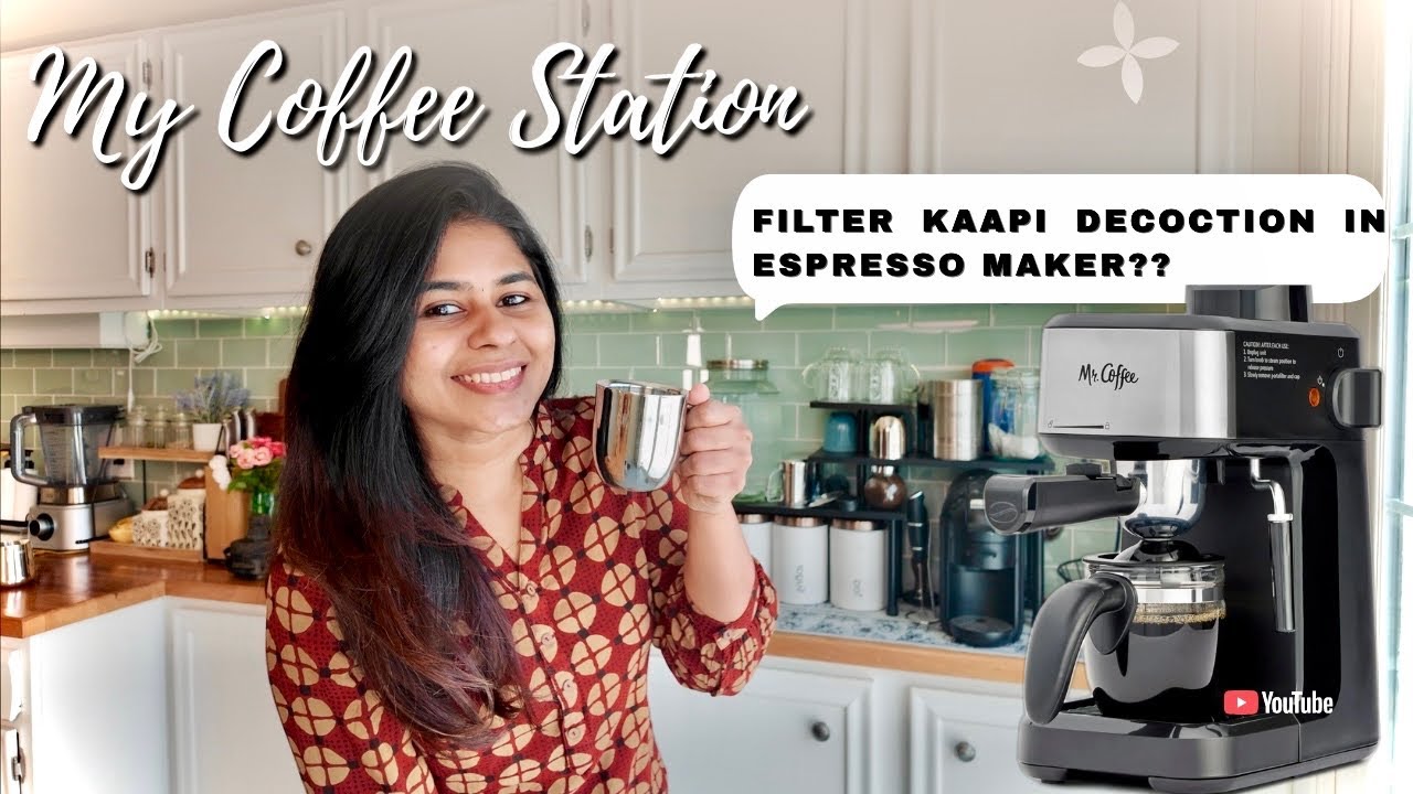 My Coffee Station | Filter Kaapi Decoction in ESPRESSO MAKER | @themocha_life