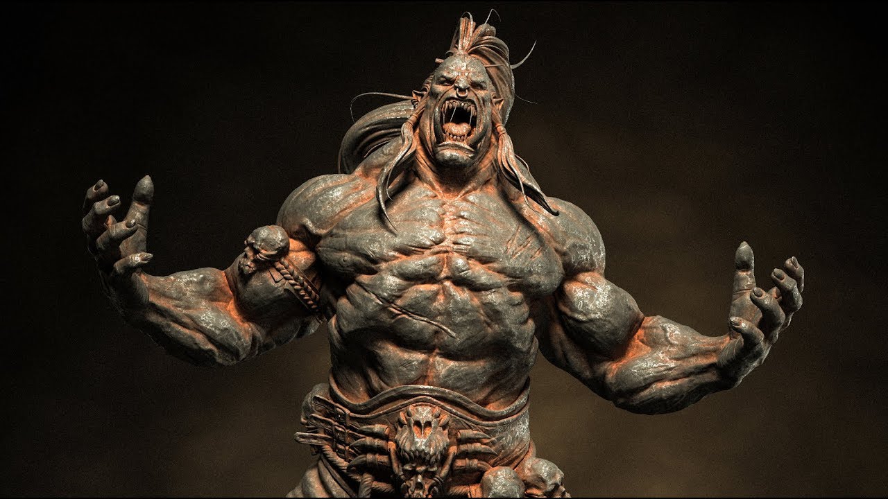 Iron Orc Turntable Zbrush