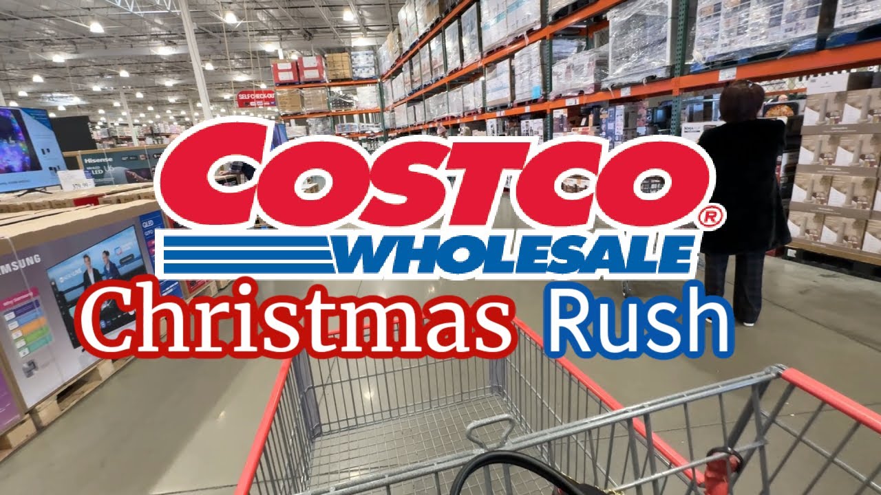 Costco Christmas Shopping | The Crowds Are INSANE!