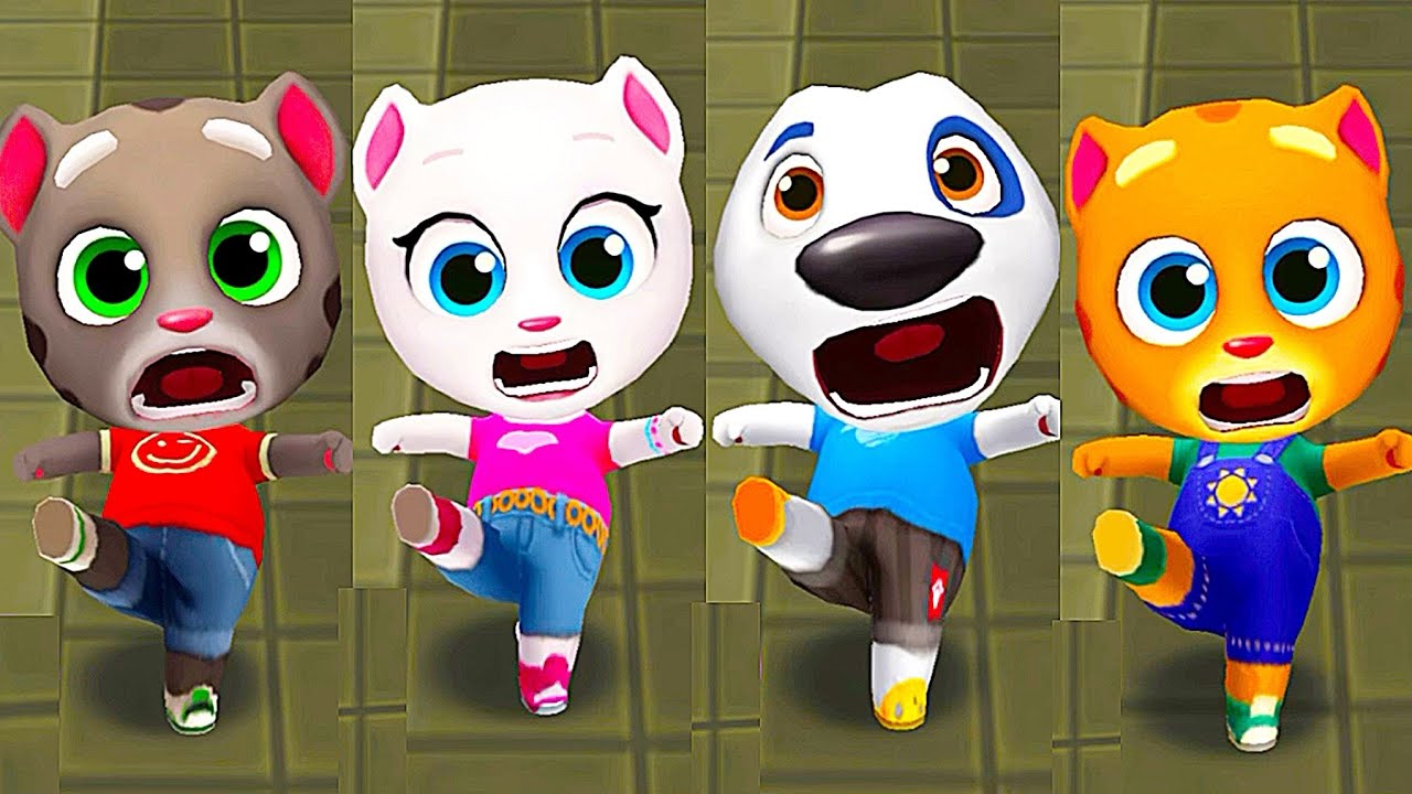 Funny Fails - Talking Tom Gold Run Gameplay | Talking Tom Gameplay 2026