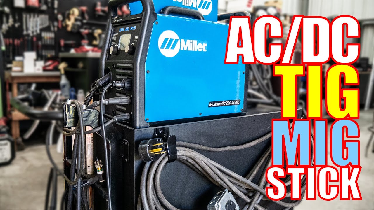 WELD ANYTHING - Miller Multimatic 220 Multiprocess Welder Review