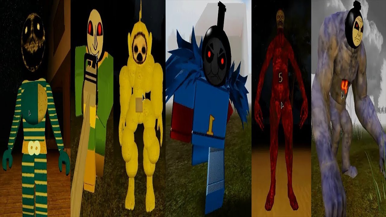 Thomas the Slender Engine | Roblox | All Maps, All Monsters | Review