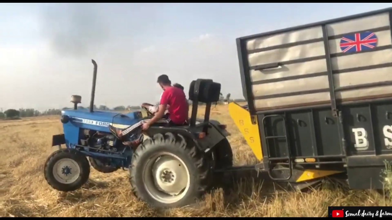 #ford 3600 turbo || 23 futt trala ਕਣਕ