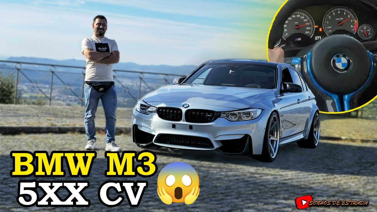 BMW M3 COM MAIS DE 500CV! 😱 O SOM DISTO É QUALQUER COISA🔥| SONHOS DE ESTRADA