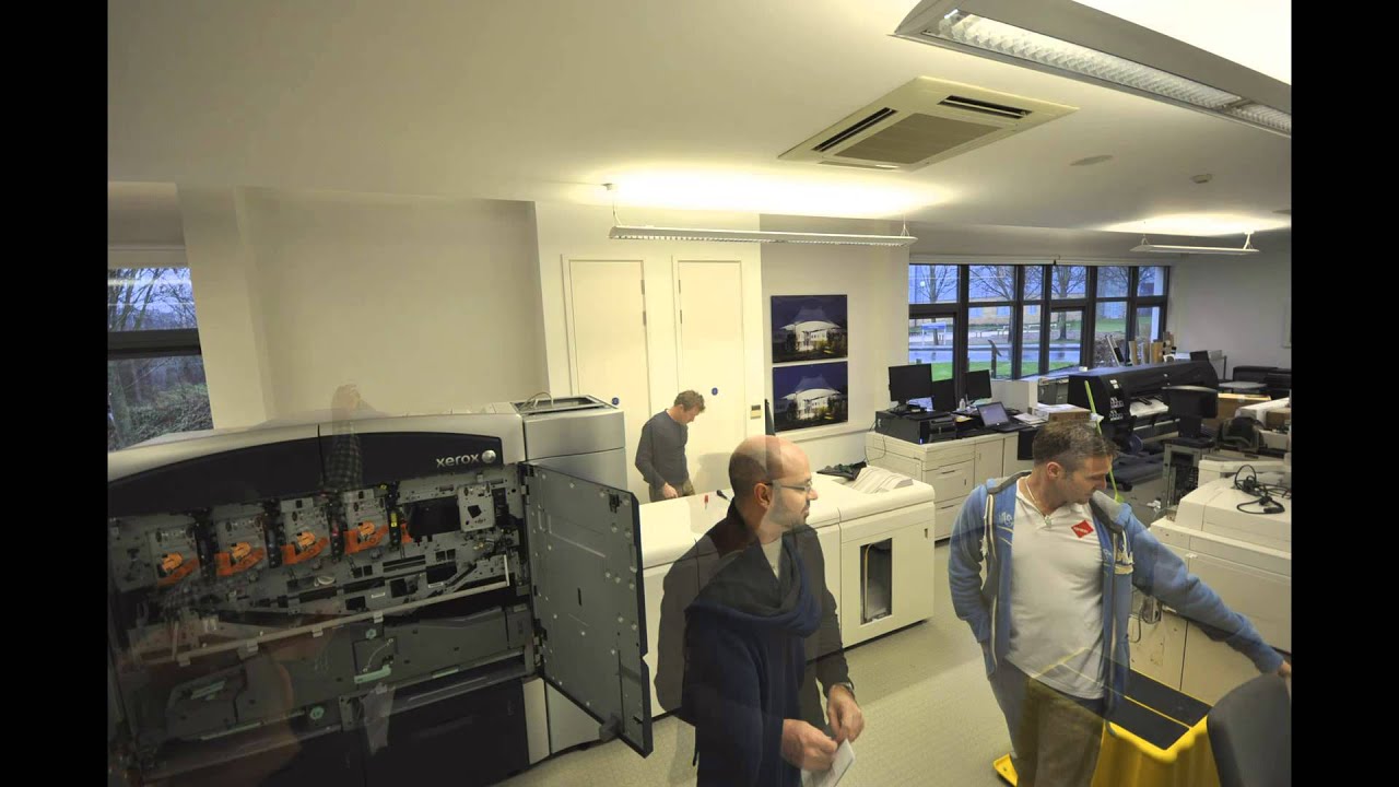 Xerox 1000 Colour Press installation at carbon colour