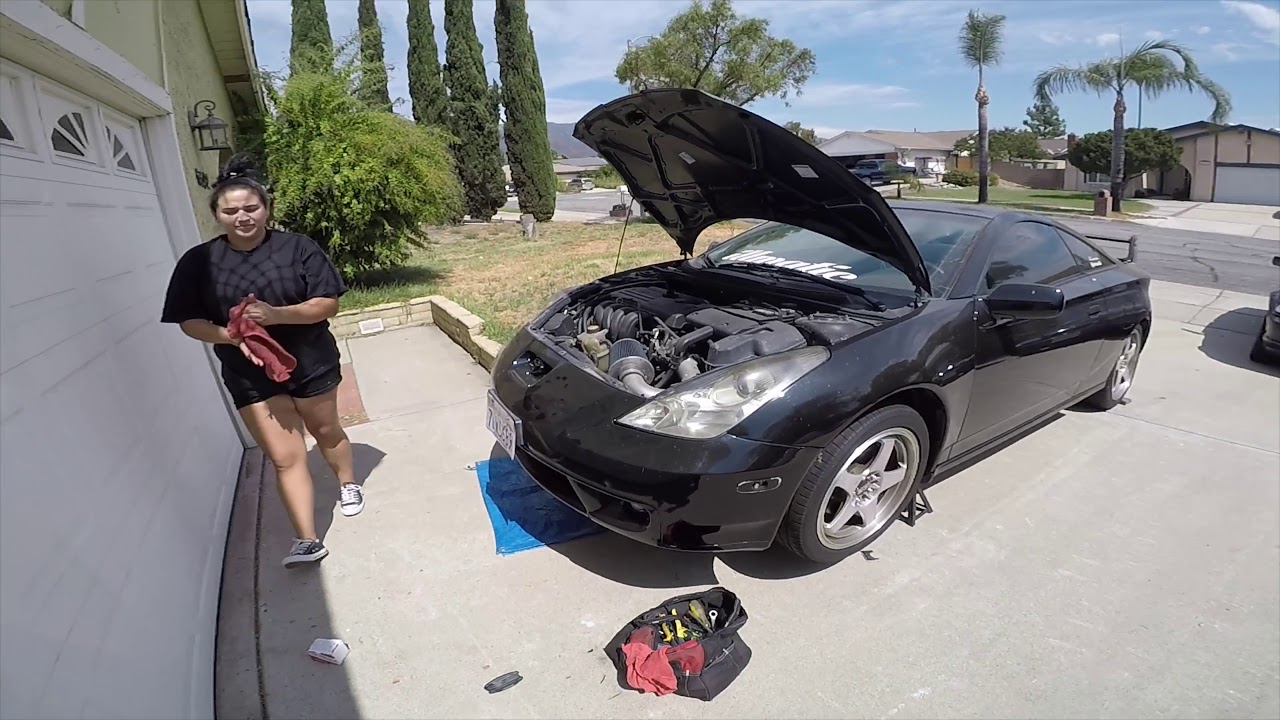 Toyota Celica Oil change