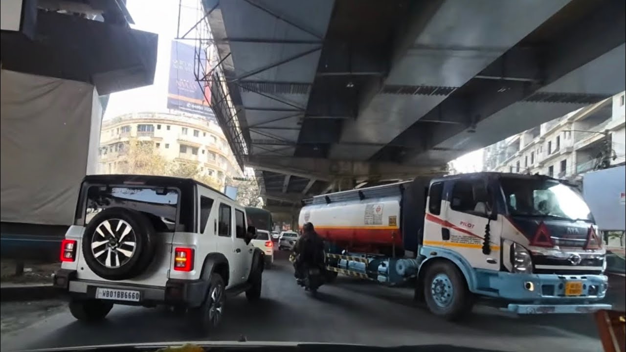 Kolkata: City of Joy drive through | Exide to city centre | Kolkata city drive