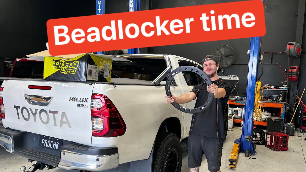 Time for a service and some beadlockers on the N80 Hilux