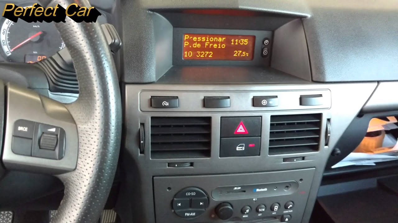 CARLOS - Como inserir o código do radio original do Vectra novo
