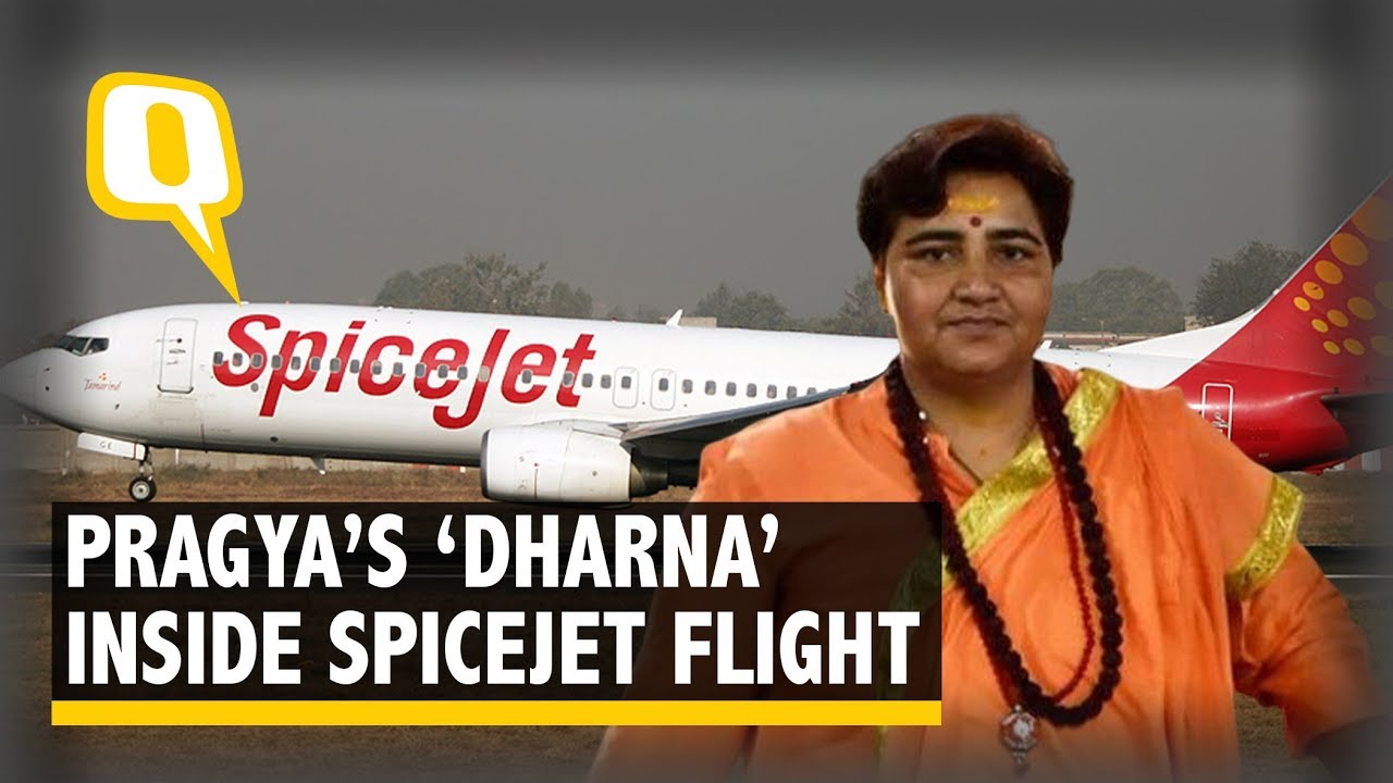 Angry Passengers Confront BJP MP Pragya Thakur For Delaying Flight
