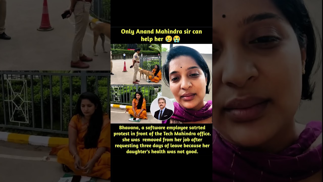 Tech Mahindra Employee's Protest Goes Viral! 😲