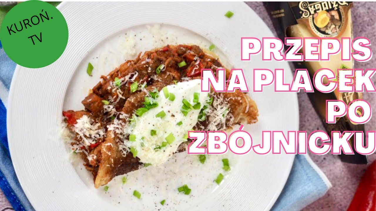 Jasiek Kuroń gotuje przepis na placek po zb&oacute;jnicku