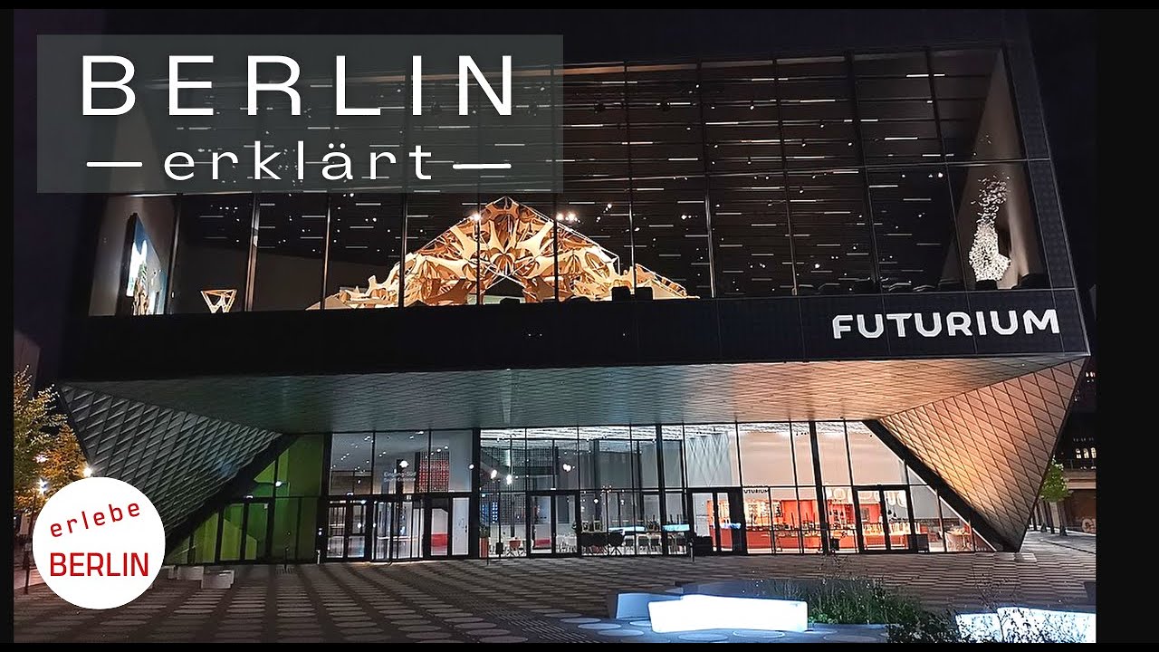 [4K] Futurium Berlin - дом будущего - архитектура