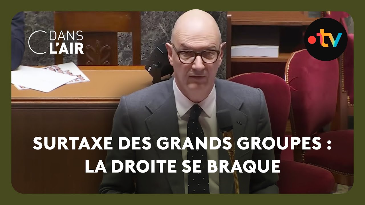 Surtaxe des grands groupes : une nouvelle victoire du PS - reportage #cdanslair 28.10.2025