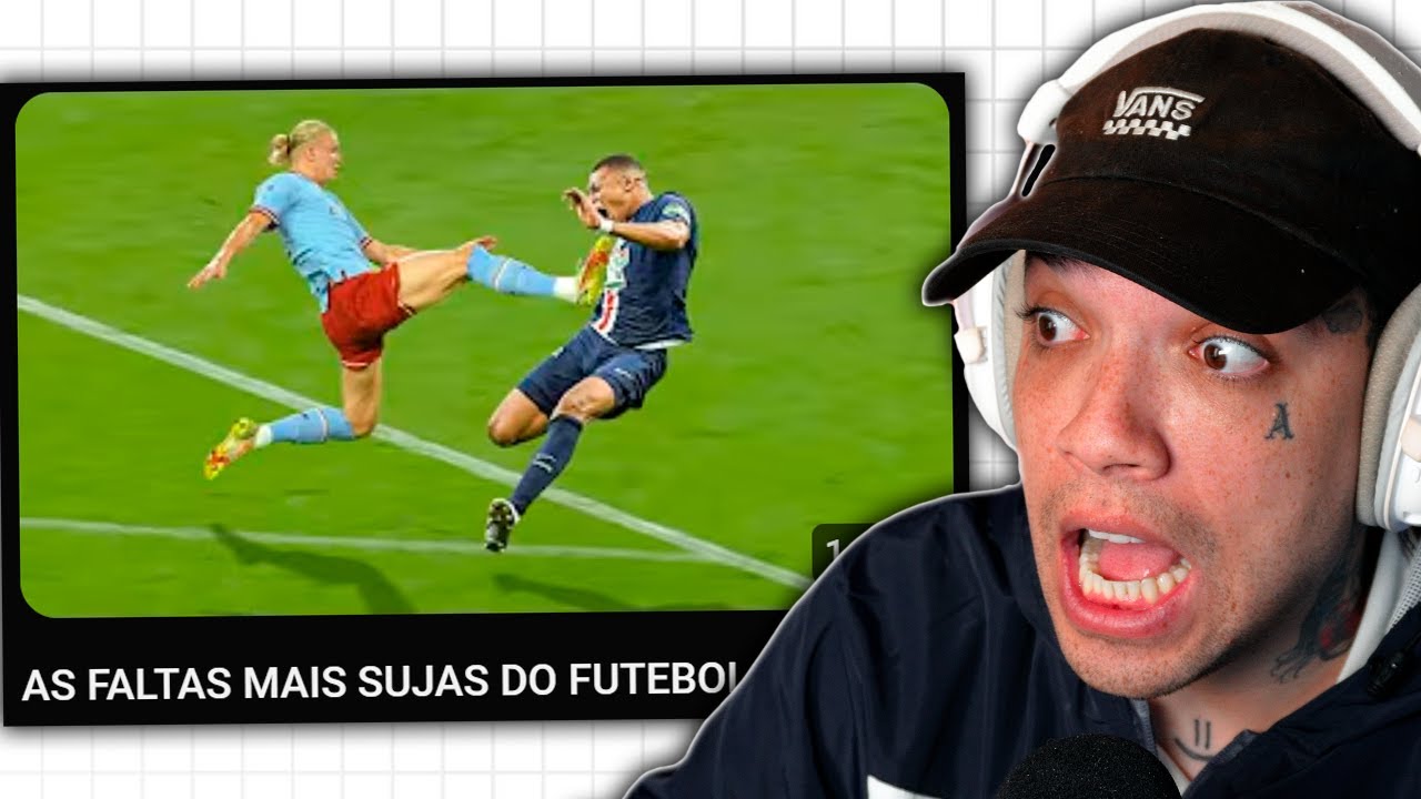 faltas BRUTAIS do futebol europeu 😱