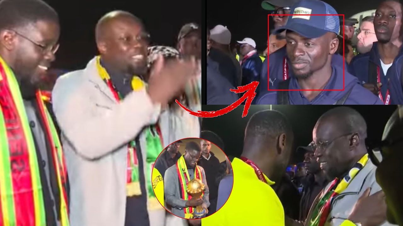 Devant Diomaye et Pape Thiaw, Sonko taquine Sadio mane et encense les joueurs lors du accueillir 