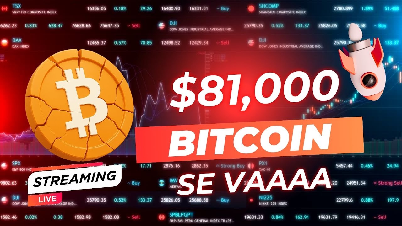 💥 BITCOIN EN CAIDA LIBRE $81K | ALTCOINS LE SIGUEN | 1700 MILLONES LIQUIDADOS