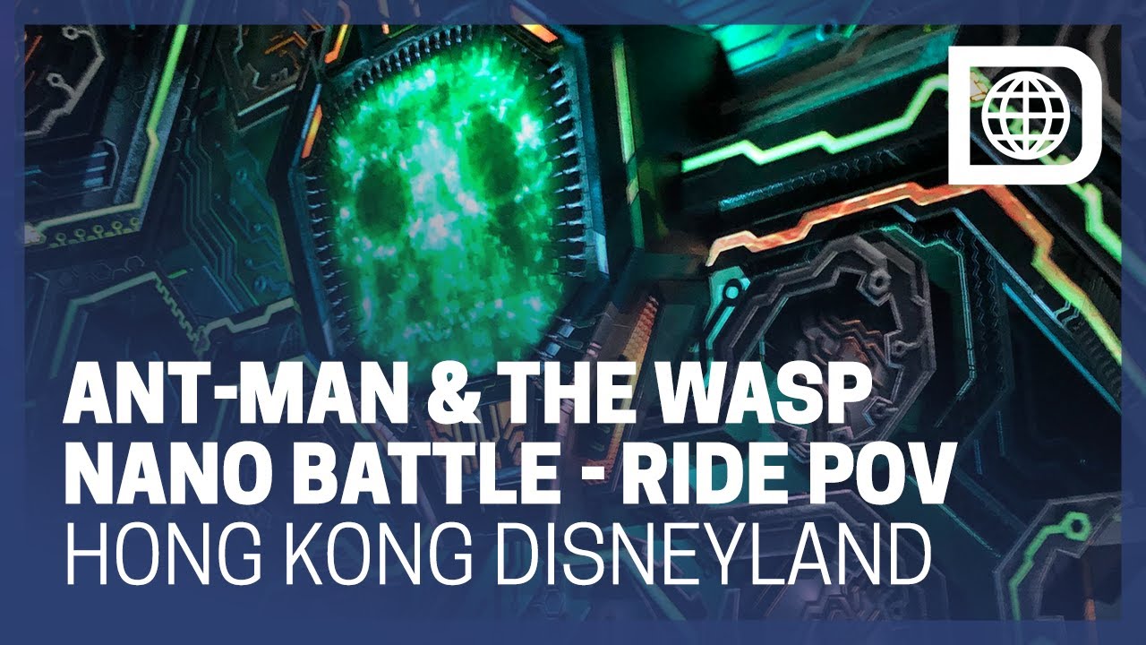 Marvel Ant-Man and the Wasp - Nano Battle Attraction Ride POV - Hong Kong Disneyland