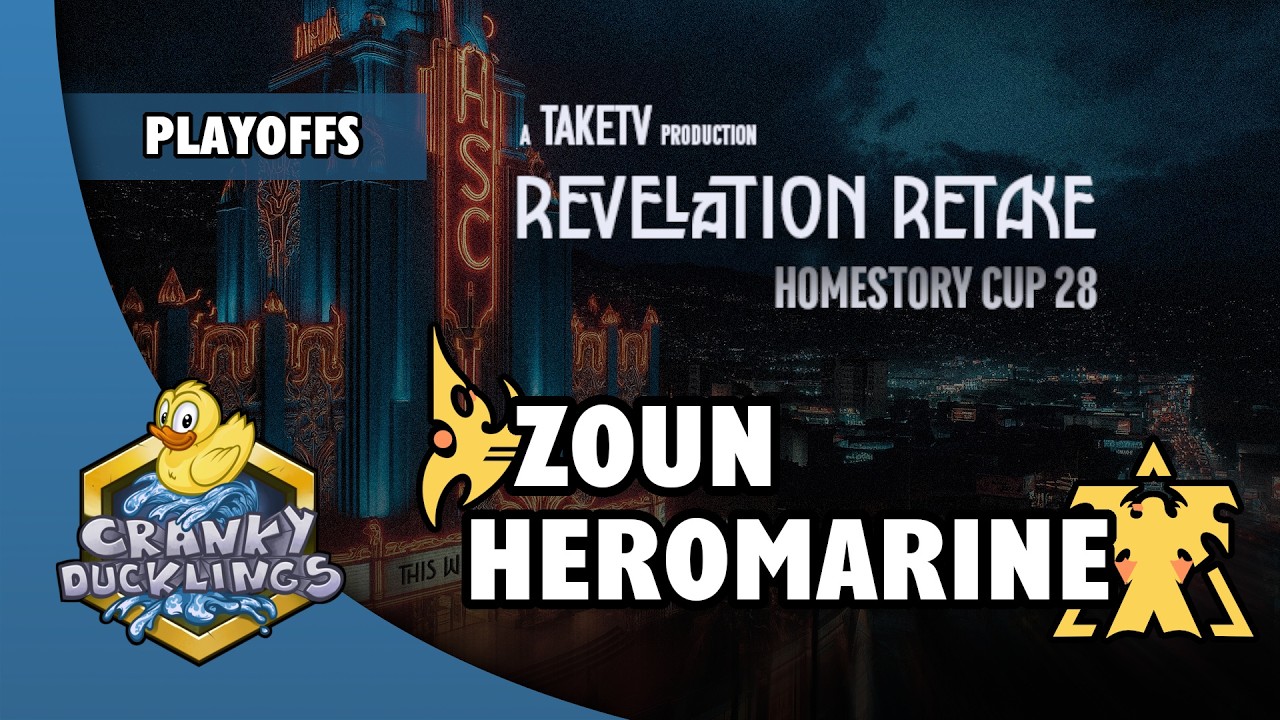 Zoun vs HeRoMaRinE - ZvT | HomeStory Cup 28: Playoffs - Quarterfinals | StarCraft 2 Tournament