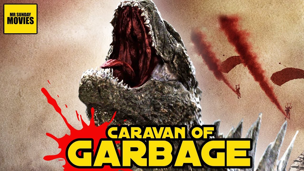 Годзилла 2014 - Караван мусора